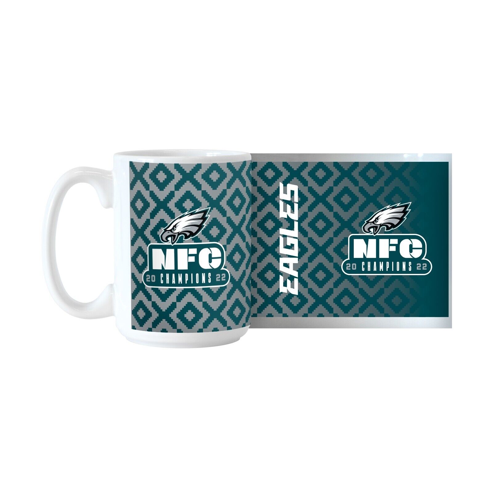 Philadelphia Eagles 2022 NFC Conference Champions 15oz Sublimated Mug