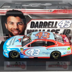 Darrell 'Bubba' Wallace Jr 2018 1/24 #43 World Wide Technology Chevy Camaro