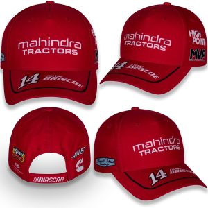 Chase Briscoe 2023 Checkered Flag Sports #14 Mahindra Tractors Uniform Hat