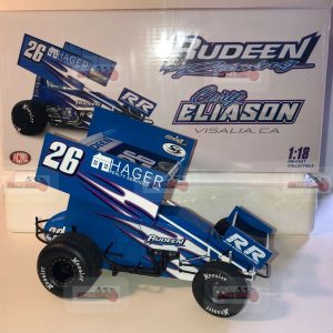 Cory Eliason 2021 #26 Rudeen 1:18 Sprint Car Diecast by ACME