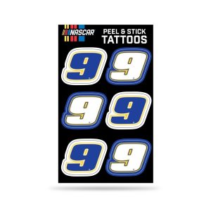 Chase Elliott peel & stick tattoos