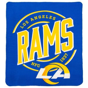 Los Angeles Rams NFL Northwest 50"x60" Campaign Soft Fleece Throw Blanket