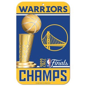 Golden State Warriors 2022 Wincraft NBA World Champions 11x17 Sign