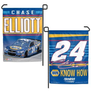 Chase Elliott Wincraft 2017 #24 NAPA Double Sided 12x18 Garden Flag