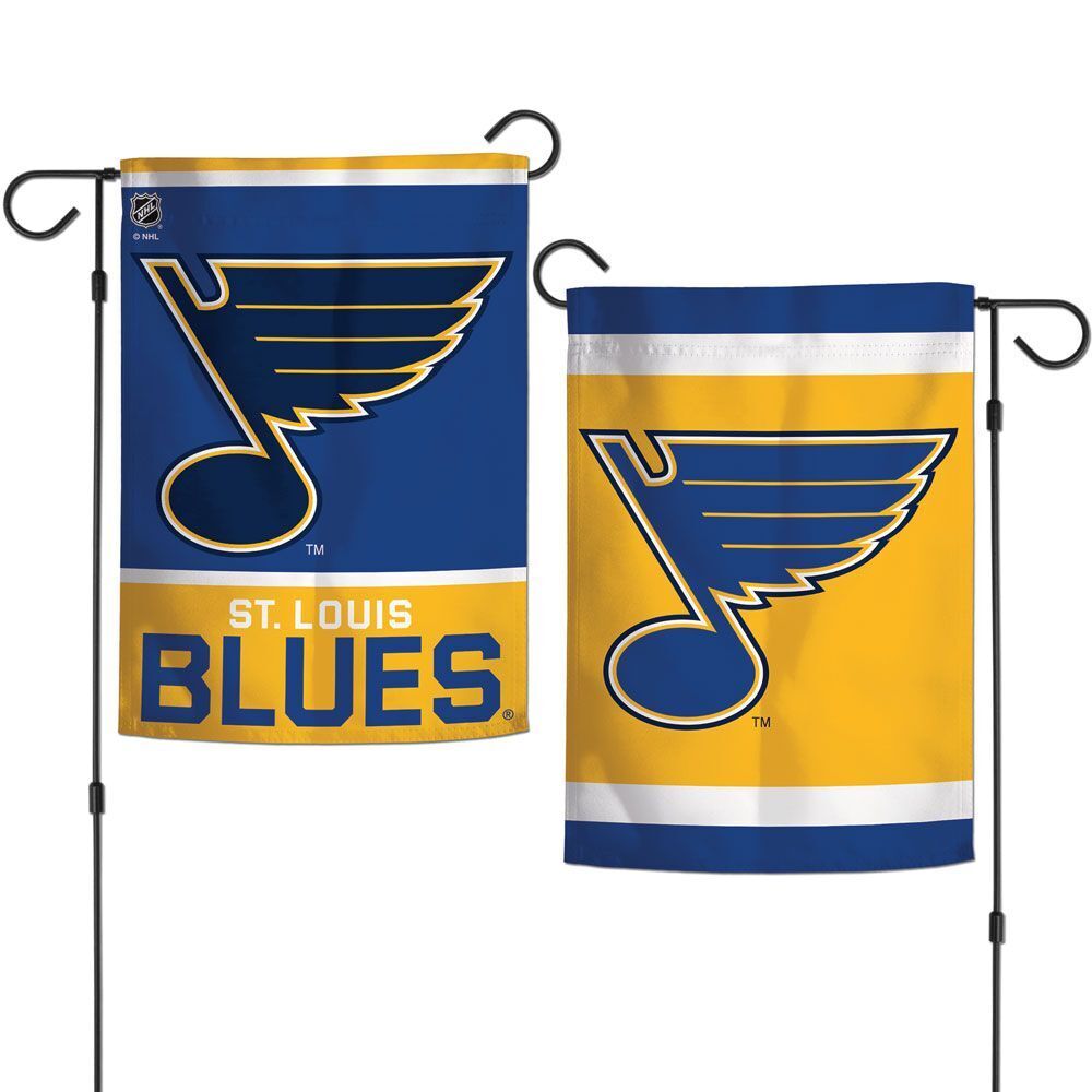 St Louis Blues NHL Wincraft 12x18 Double Sided Garden Flag