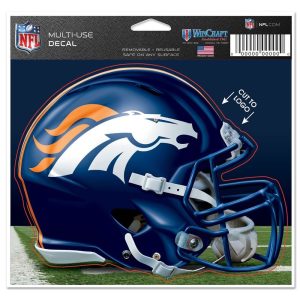 Denver Broncos Wincraft NFL Helmet 4.5" x 5.75" Multi Use Decal