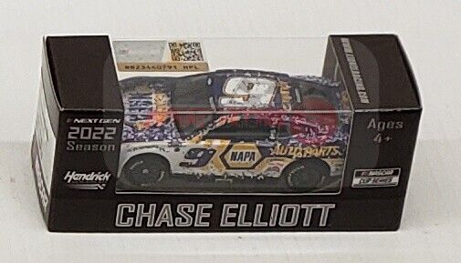 Chase Elliott 2022 Lionel #9 NAPA Nashville Raced Win NEXT GEN Chevy Camaro 1/64