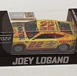 Joey Logano 2022 Lionel #22 Pennzoil/Shell Gateway Raced Win NEXT GEN 1/64