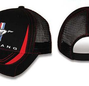2019 Checkered Flag Sports Ford Mustang Black/Red Hat