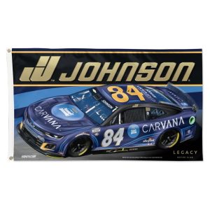 Jimmie Johnson 2023 Wincraft #84 Carvana 3' x 5' Deluxe Flag