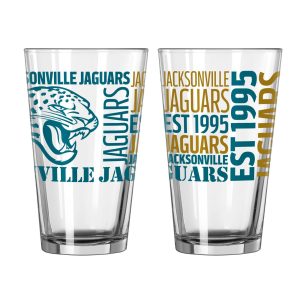 Jacksonville Jaguars Boelter NFL Spirit 16oz Pint Glass(1)