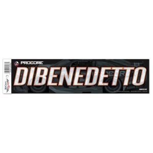 Matt DiBenedetto 2019 Wincraft #95 Procore 3"x12" Bumper Strip