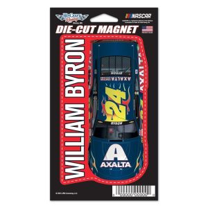 William Byron Wincraft 2018 #24 Axalta 3"x5.375" Magnet