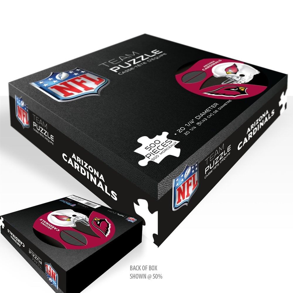 Arizona Cardinals Wincraft NFL 500pc Puzzle in box - Image 2