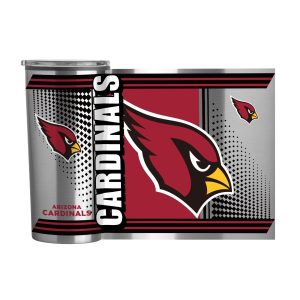 Arizona Cardinals NFL 20oz Fusion Stainless Steel Travel Tumbler