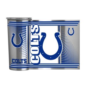 Indianapolis Colts NFL 20oz Fusion Stainless Steel Travel Tumbler