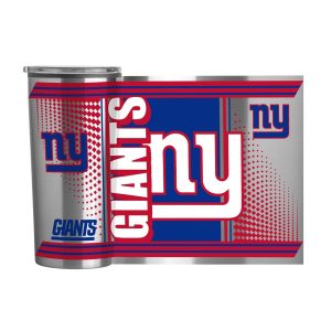 New York Giants NFL 20oz Fusion Stainless Steel Travel Tumbler