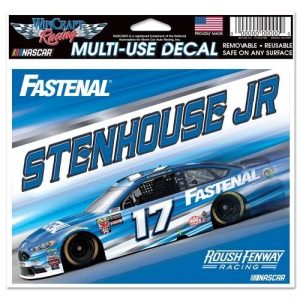 Ricky Stenhouse Jr 2018 Wincraft #17 Fastenal 4.5x5.5 Multi Use Decal