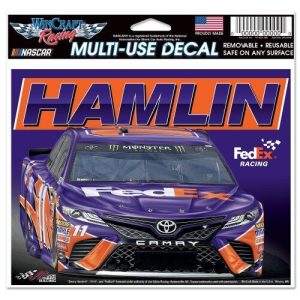 Denny Hamlin 2018 Wincraft #11 Fed Ex Express 4.5x5.5 Multi Use Decal