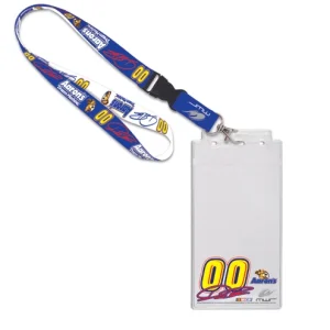 David Reutimann 2011 #00 Aaron's Lanyard W/Cred Holder
