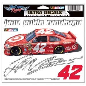 Juan Pablo Montoya Wincraft #42 Target 5x6 Ultra Decal