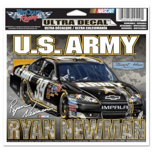 Ryan Newman 2012 Wincraft #39 US Army 5x6 Ultra Decal