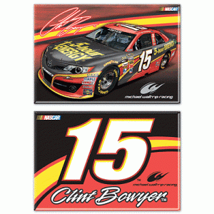Clint Bowyer  Wincraft #15 5 Hr Energy 2x3 Magnet Set 2pc !
