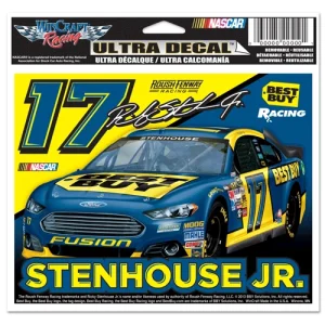 Ricky Stenhouse Jr Wincraft #17 Best Buy 5x6 Ultra Decal !!