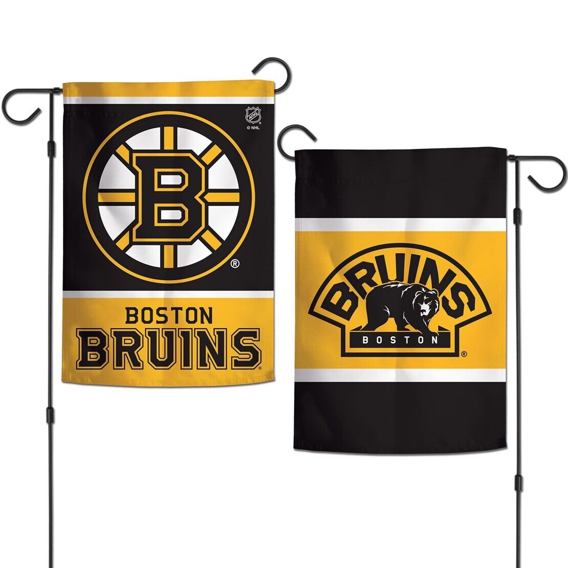 Boston Bruins NHL Wincraft 12x18 Double Sided Garden Flag