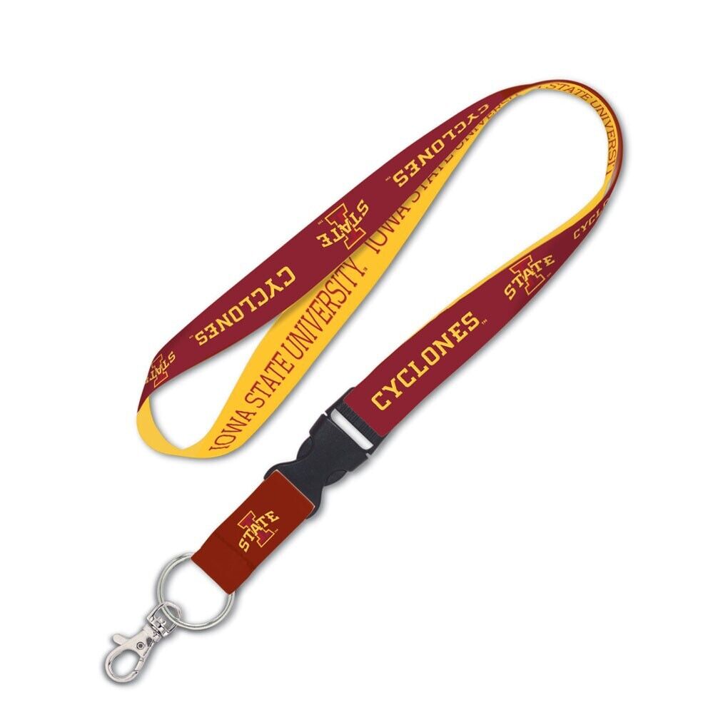 Iowa State Cyclones Wincraft NCAA 1" Lanyard With Breakaway