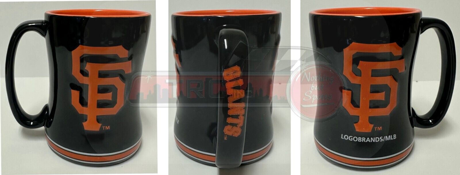 San Francisco Giants Logo Brands MLB Relief 14oz Coffee Mug (1)