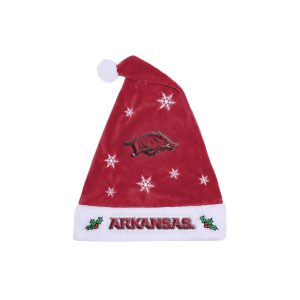 Arkansas Razorbacks Santa Hat
