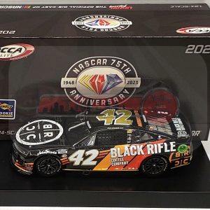 Noah Gragson 2023 Lionel Racing 1/24 #42 Black Rifle Coffee NEXT GEN ELITE Chevy Camaro Diecast Car