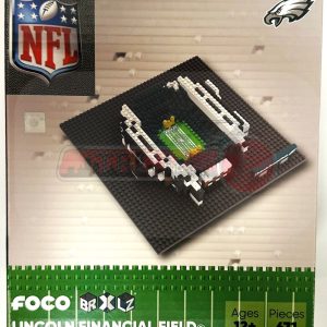 Philadelphia Eagles BRXLZ Lincoln Financial Stadium 3-D Construction Block Set
