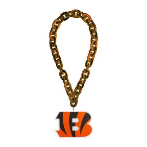 Cincinnati Bengals NFL Forever Collectibles Big Logo Light Up Orange Chain.