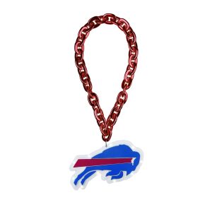 Buffalo Bills NFL FOCO Big Logo Light Up Red Chain