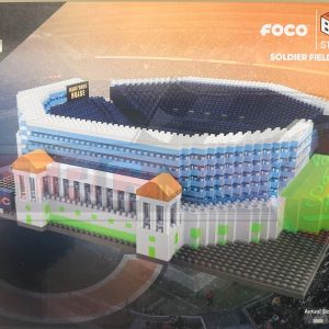 Chicago Bears BRXLZ Soldier Field Full Size Series 3-D Construction Block Set
