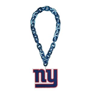 New York Giants NFL Forever Collectibles Big Logo Light Up Blue Chain.