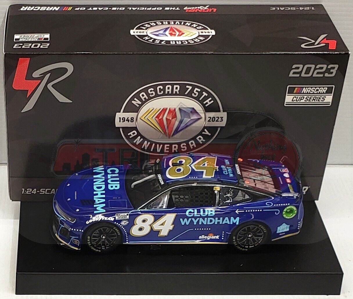 Jimmie Johnson 2023 Lionel Racing #84 Club Wyndham NEXT GEN Chevy Camaro 1/24