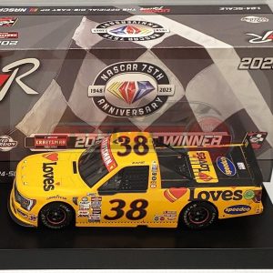 Zane Smith 2023 Lionel #38 Loves Travel Stops COTA Raced Silverado Truck 1/24