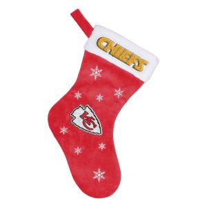 Kansas City Chiefs NFL Snowflake Christmas Stocking