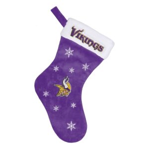 Minnesota Vikings NFL Snowflake Christmas Stocking