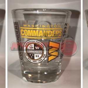 Washington Commanders 2oz Shot Glass