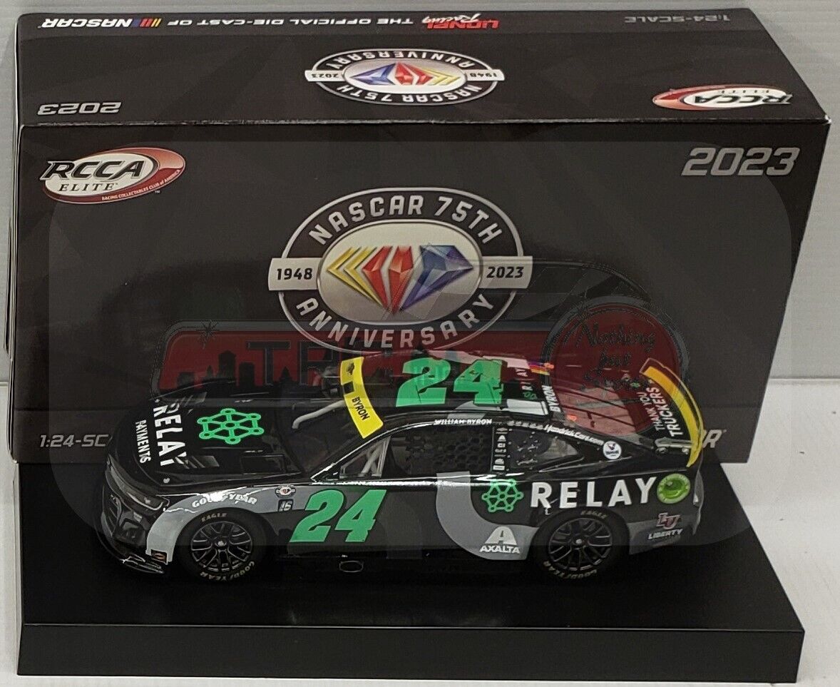 William Byron 2023 Lionel Racing #24 Relay NEXT GEN ELITE Chevy Camaro 1/24