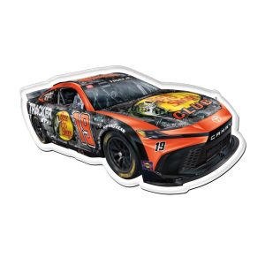 Martin Truex Jr #19 Bass Pro Shops race car acrylic magnet