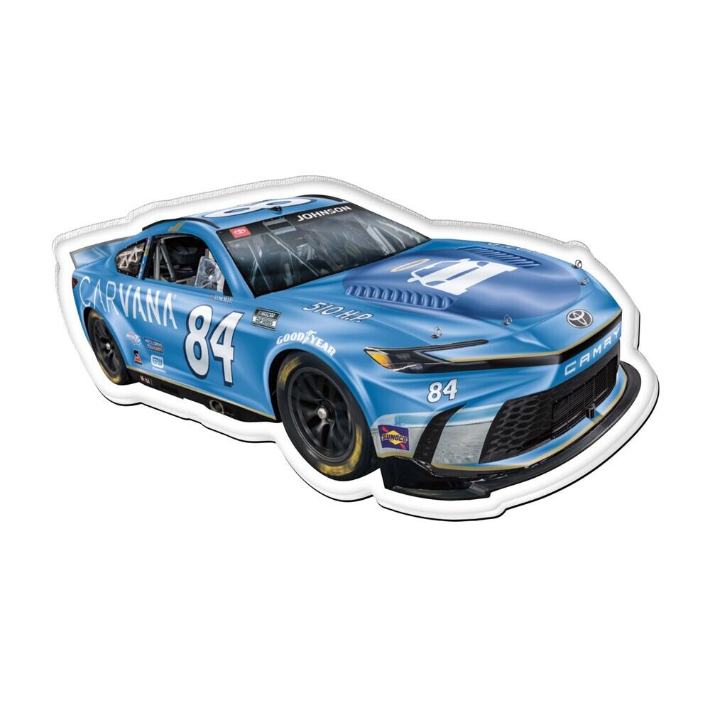 Jimmie Johnson #84 Carvana premium acrylic car-shaped magnet