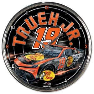 Martin Truex Jr Chrome Clock