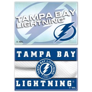 Tampa Bay Lightning official NHL magnet set