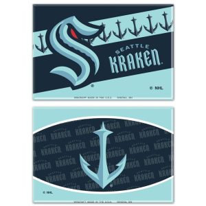 Seattle Kraken NHL official magnet set