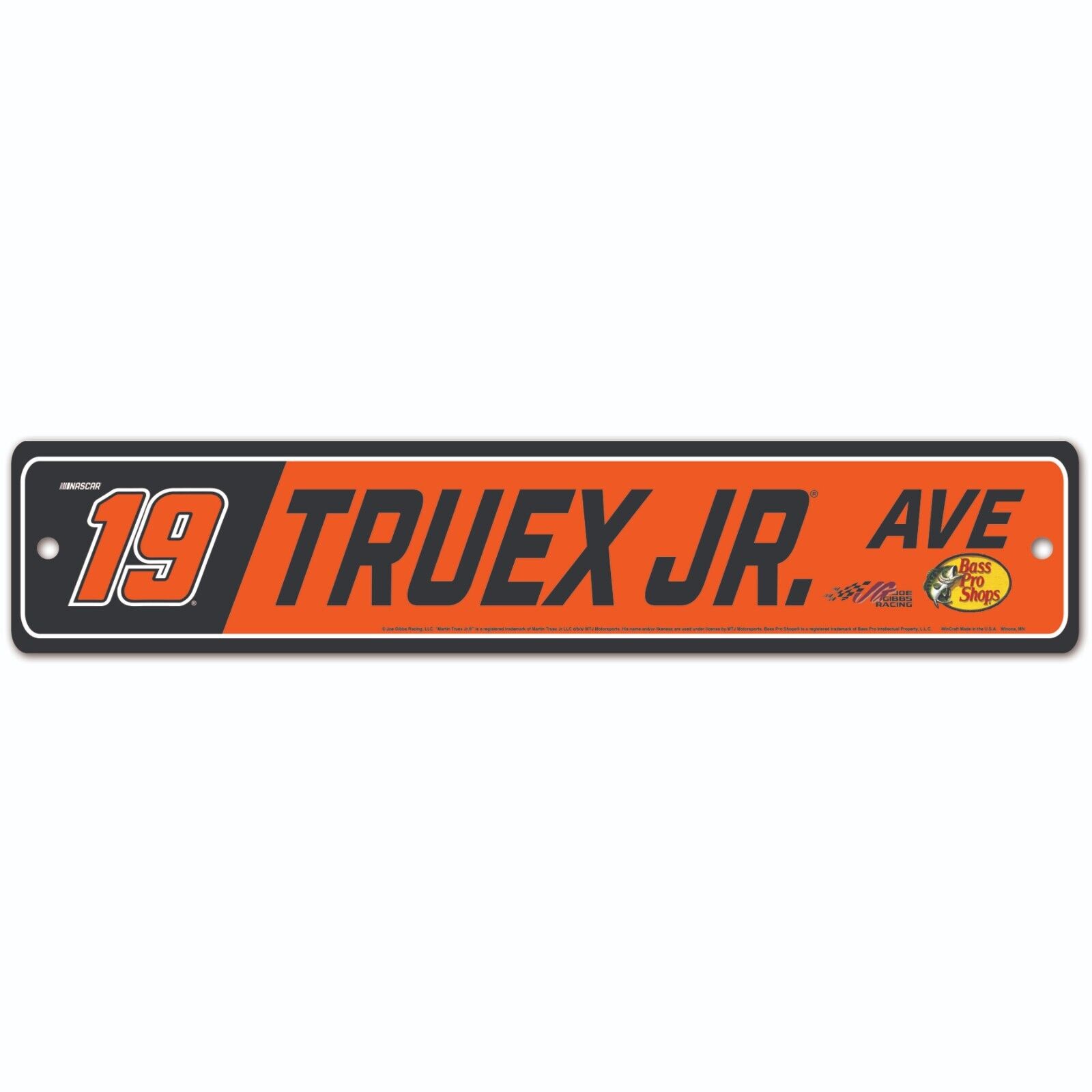 Truex Jr Ave Street Sign